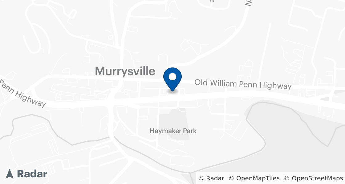 Map of Dairy Queen Location:: 3986 William Penn Hwy, Murrysville, PA, 15668-1805